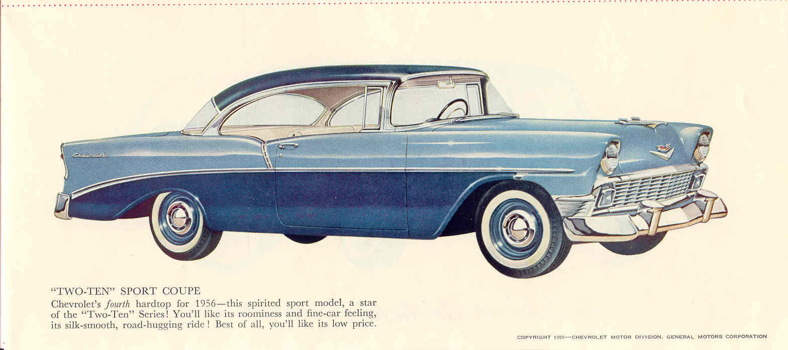 1956 Chevrolet Brochure Page 12
